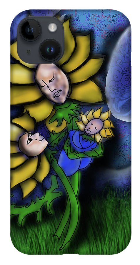 Mother Flower Moon - Phone Case