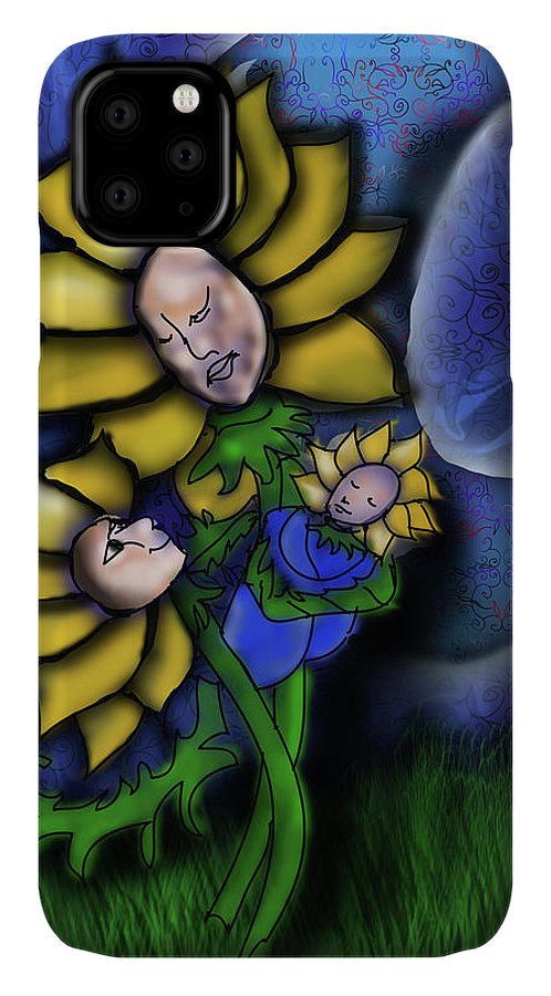 Mother Flower Moon - Phone Case