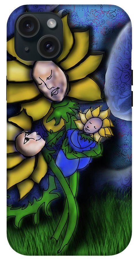Mother Flower Moon - Phone Case
