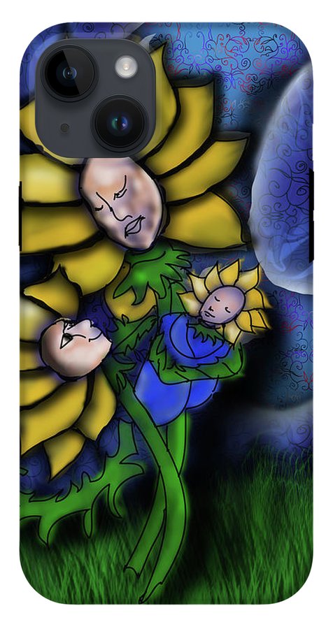 Mother Flower Moon - Phone Case