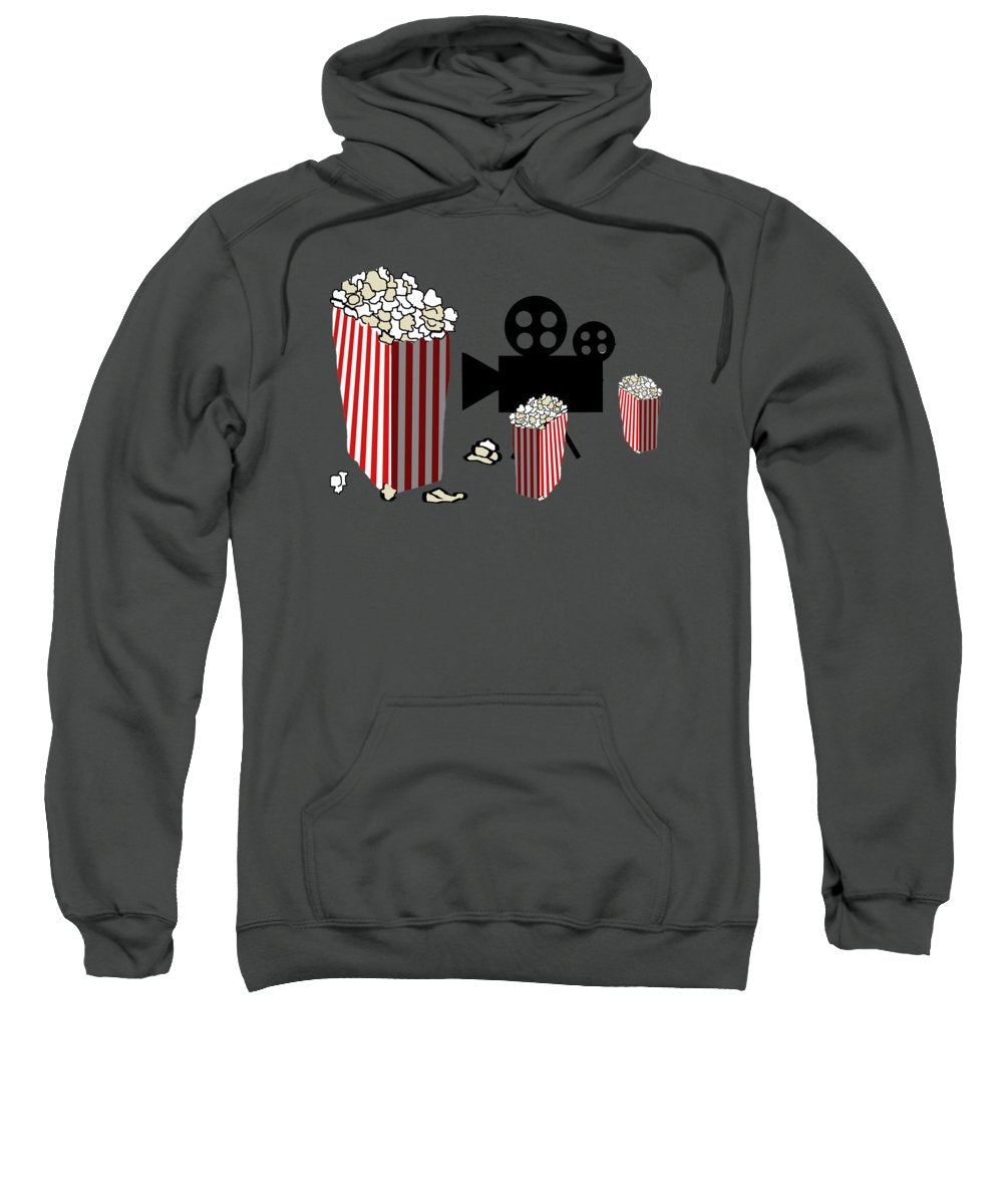 Movie Reels and Popcorn - Sweatshirt
