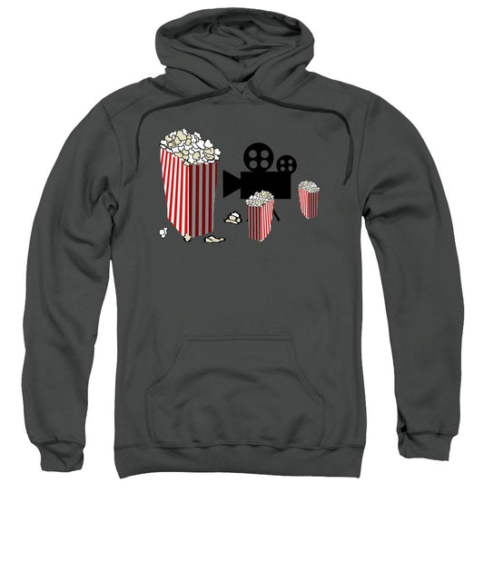 Movie Reels and Popcorn - Sweatshirt