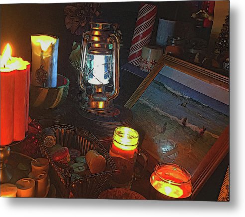 My Only Ocean Swim - Metal Print