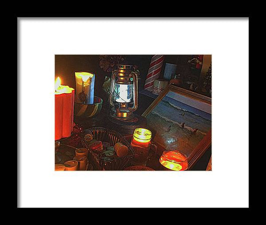 My Only Ocean Swim - Framed Print