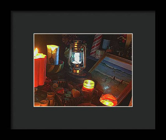 My Only Ocean Swim - Framed Print