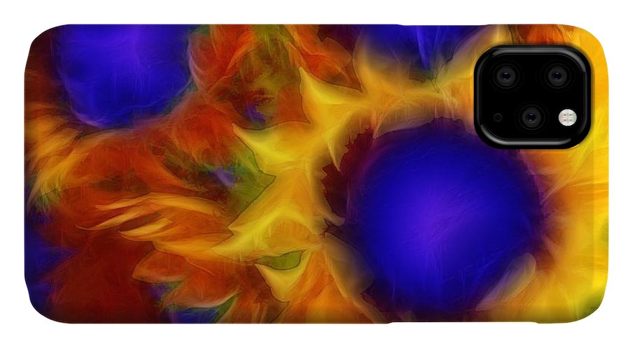 Neon Sunflowers - Phone Case