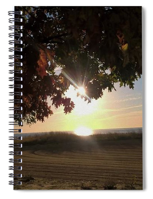 Nine O Clock Sunrise - Spiral Notebook