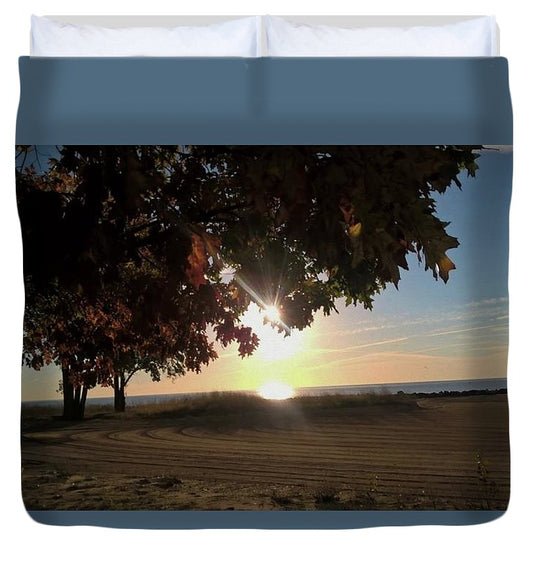 Nine O Clock Sunrise - Duvet Cover