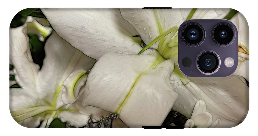 November Flowers 5 - Phone Case