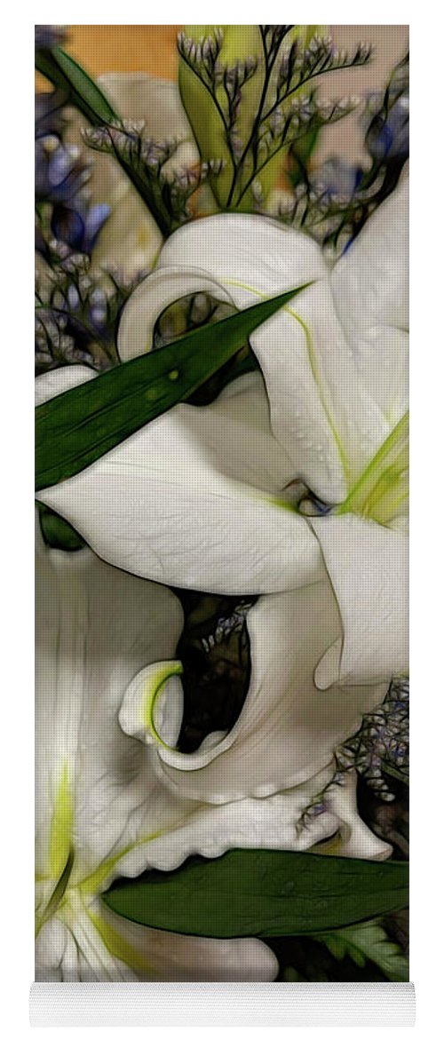 November Flowers 6 - Yoga Mat