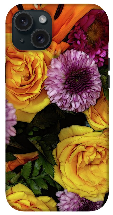 November Flowers 8 - Phone Case