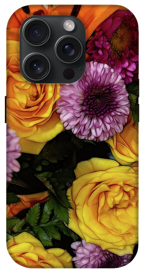 November Flowers 8 - Phone Case