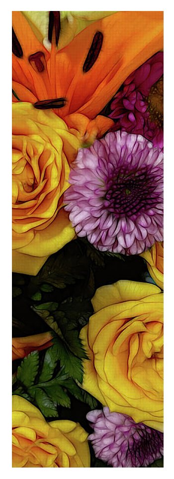 November Flowers 8 - Yoga Mat