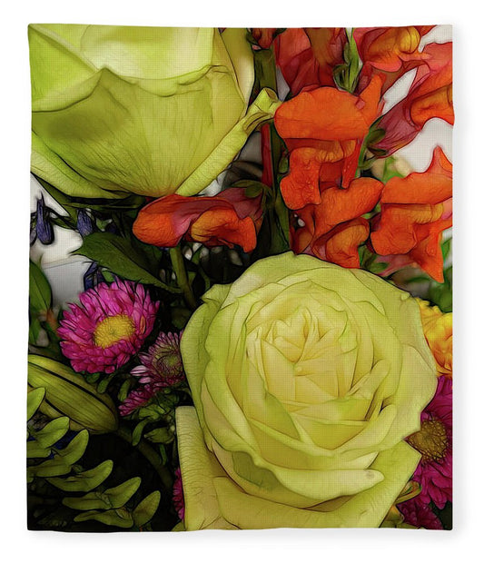 November Flowers 9 - Blanket