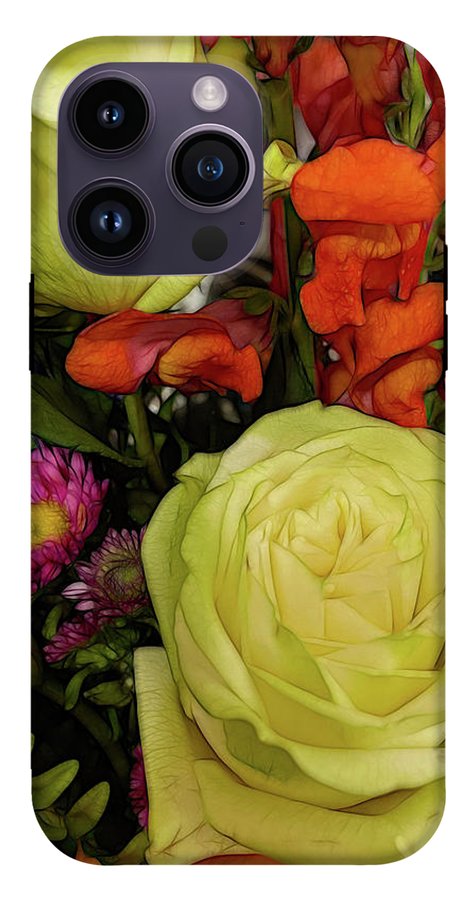 November Flowers 9 - Phone Case