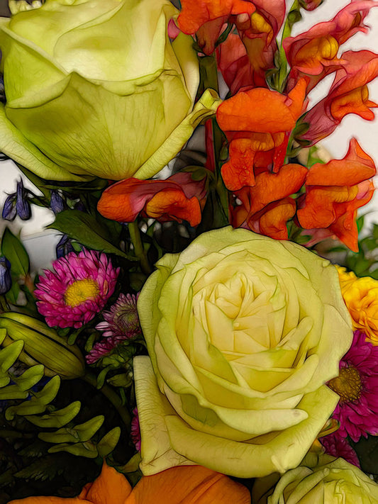 November Flowers 9 Digital Image Download