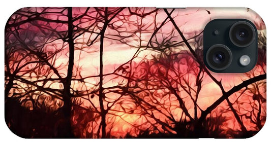 October Sunset - Phone Case