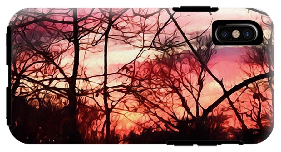 October Sunset - Phone Case