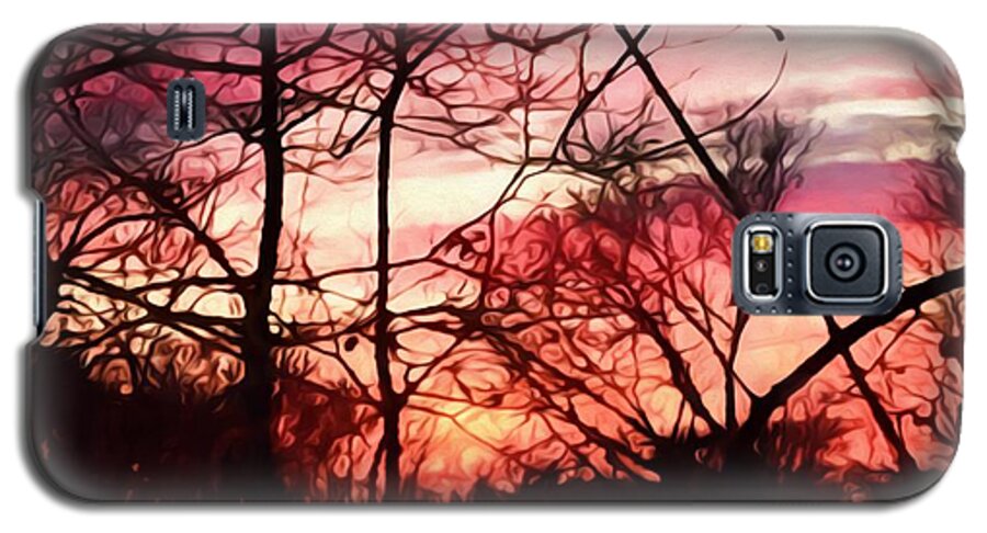 October Sunset - Phone Case