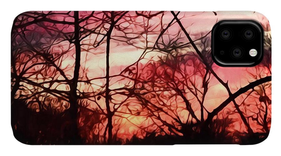 October Sunset - Phone Case