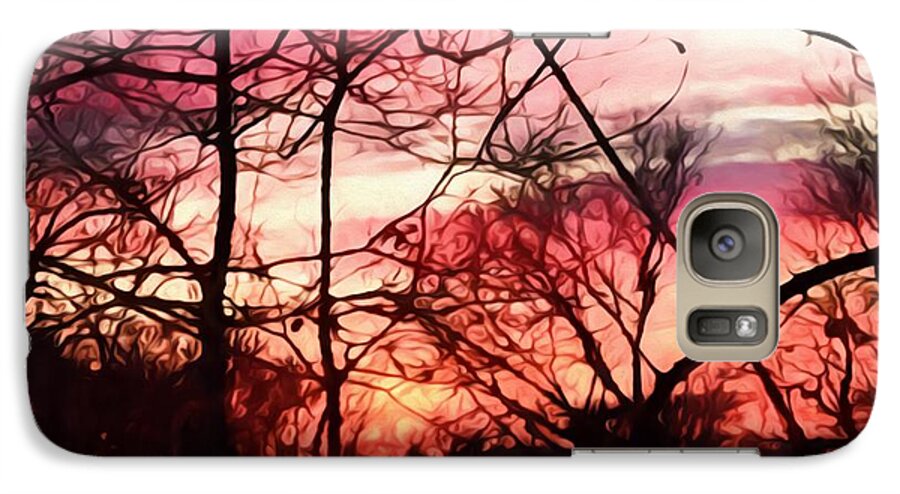 October Sunset - Phone Case