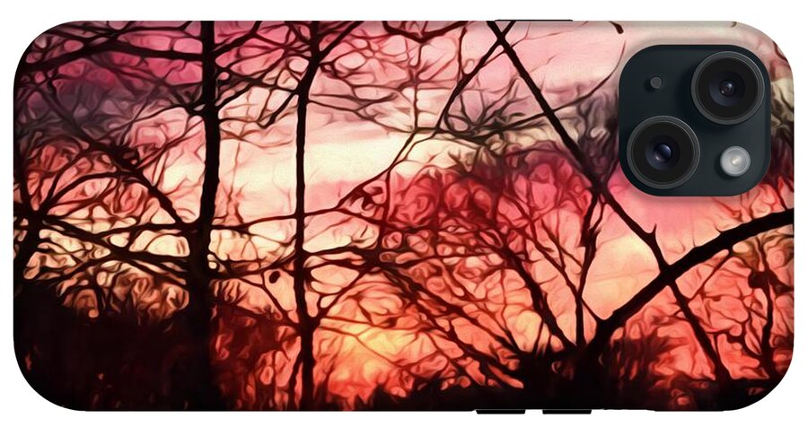 October Sunset - Phone Case