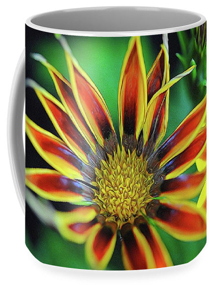 Orange and Yellow Flower - Mug