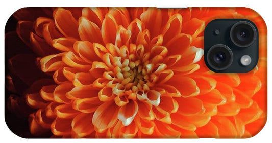 Orange Chrysanthemum - Phone Case