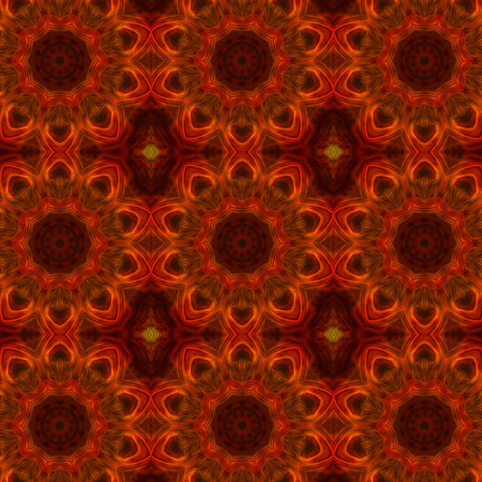 Orange Soft Kaleidoscope Digital Image Download