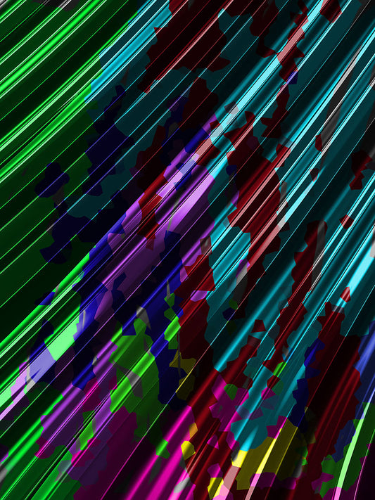 Painted Streams Of Digital Image Download