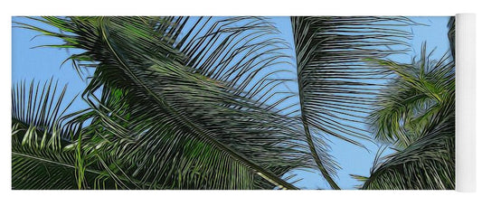 Palm Tree - Yoga Mat
