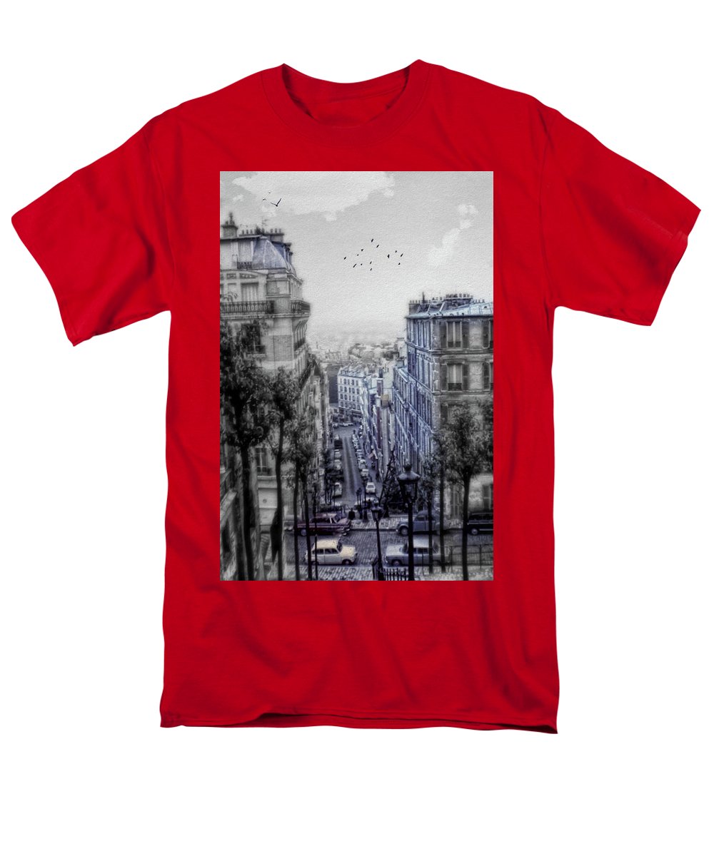 Paris Street From Above - Men's T-Shirt  (Regular Fit)