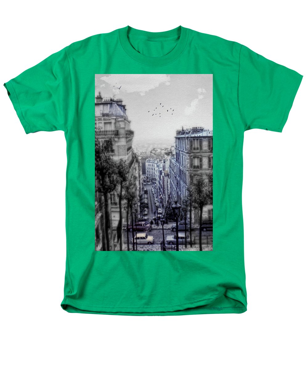 Paris Street From Above - Men's T-Shirt  (Regular Fit)