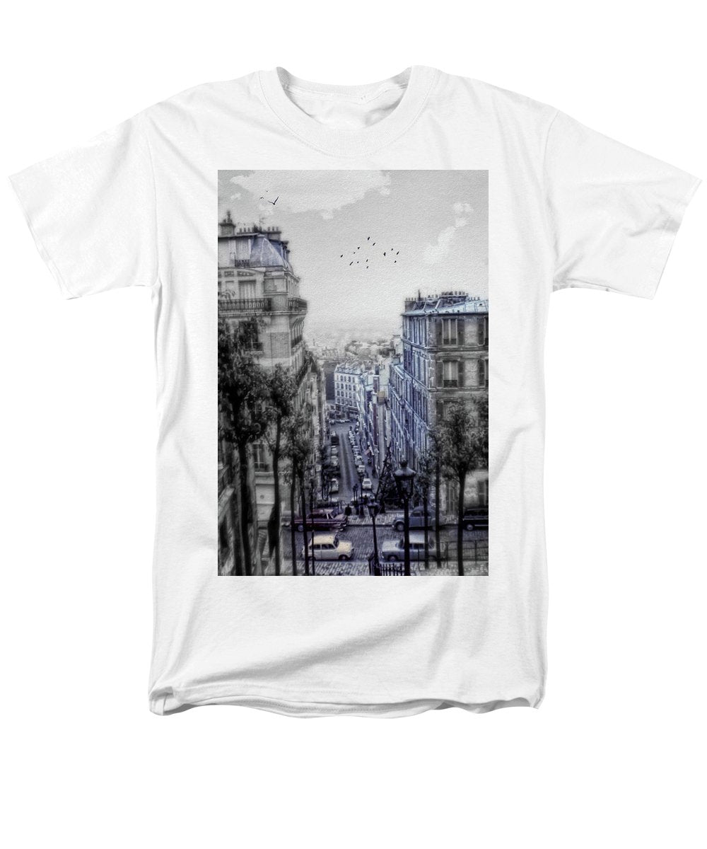 Paris Street From Above - Men's T-Shirt  (Regular Fit)