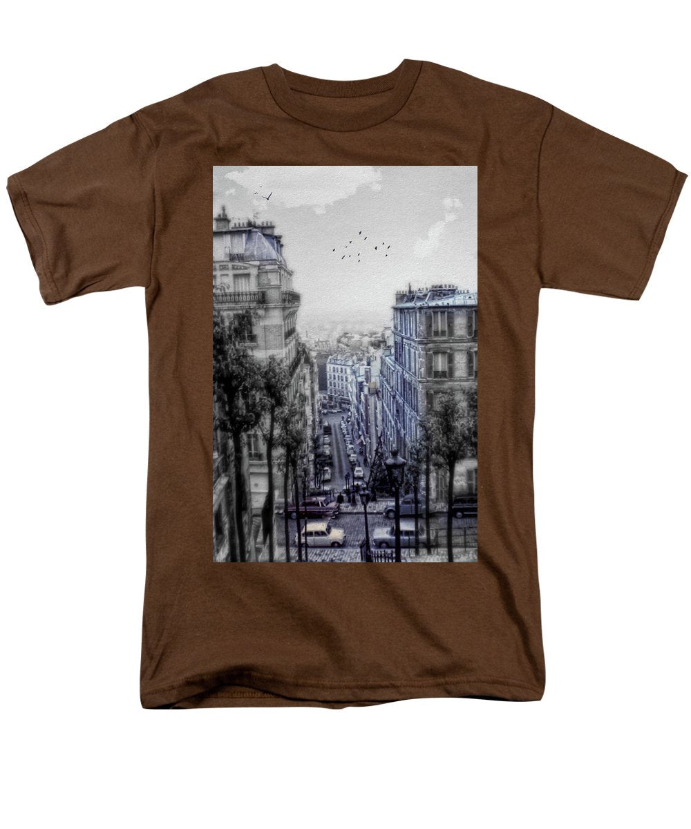 Paris Street From Above - Men's T-Shirt  (Regular Fit)
