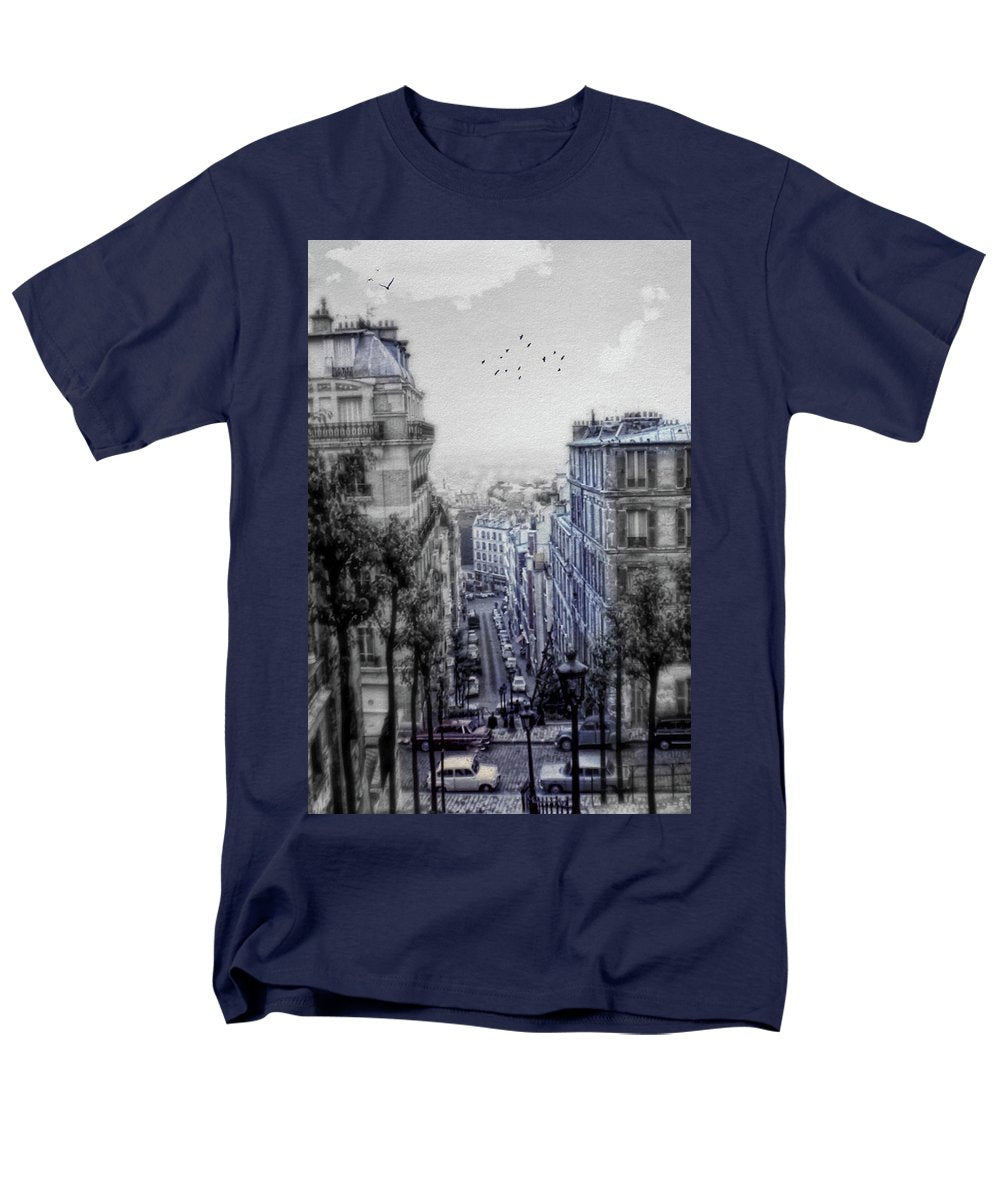 Paris Street From Above - Men's T-Shirt  (Regular Fit)
