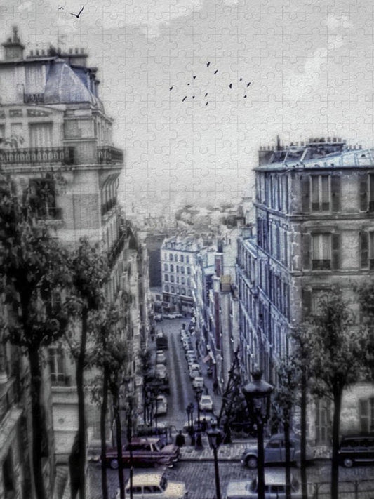 Paris Street From Above - Puzzle