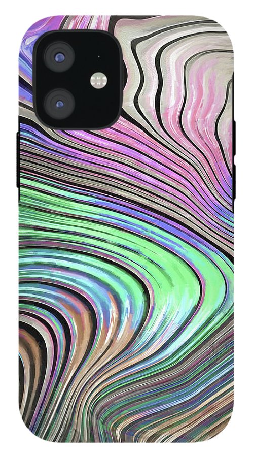 Pastel Pearl Wave - Phone Case