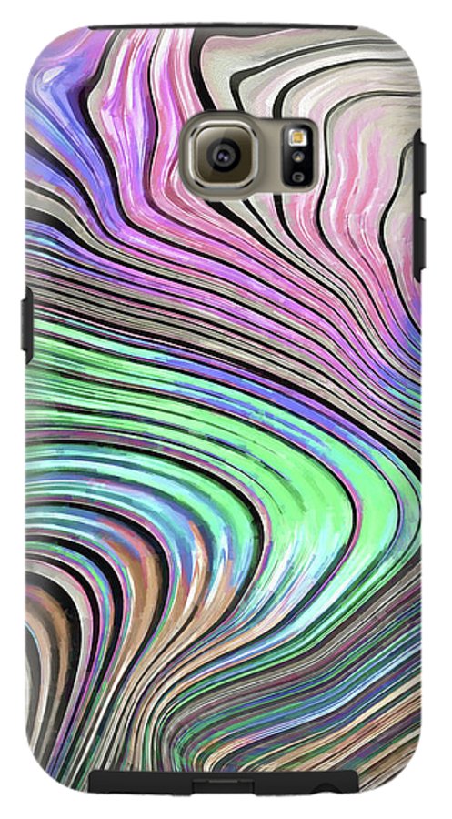 Pastel Pearl Wave - Phone Case