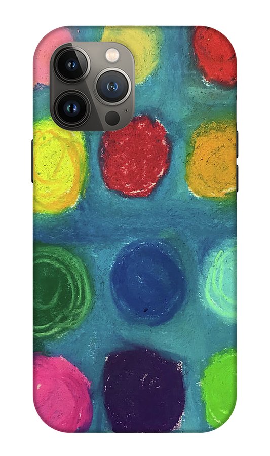 Pastel Polkadots - Phone Case
