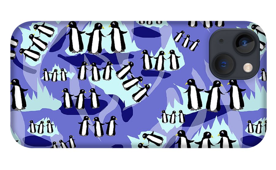 Penguins Pattern - Phone Case