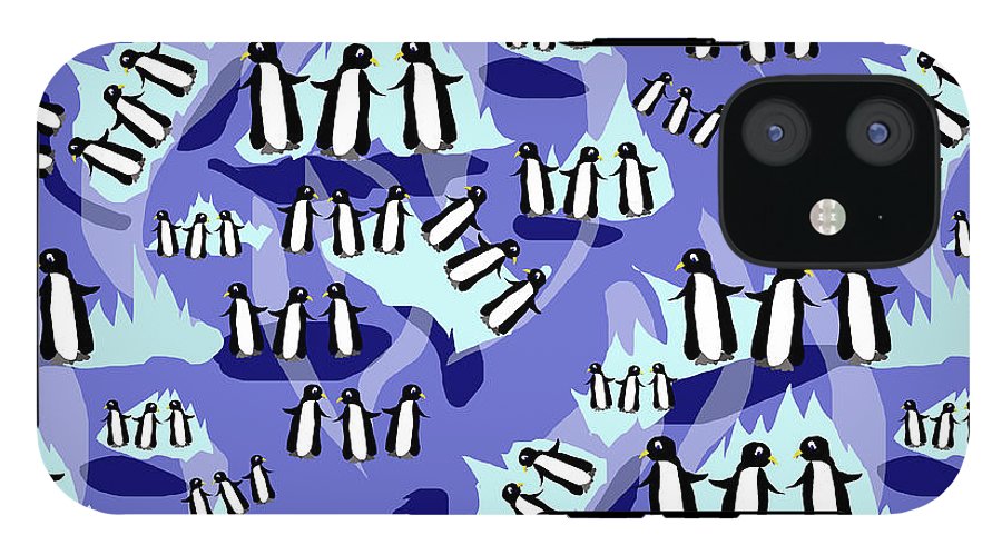 Penguins Pattern - Phone Case