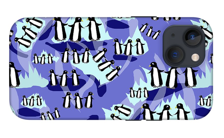 Penguins Pattern - Phone Case