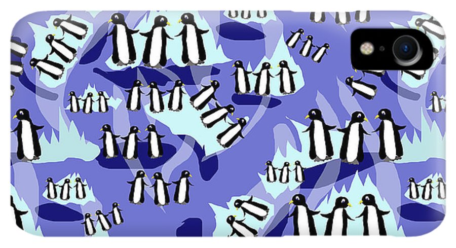 Penguins Pattern - Phone Case