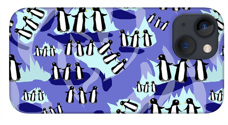 Penguins Pattern - Phone Case