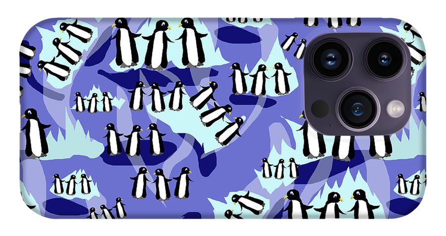 Penguins Pattern - Phone Case