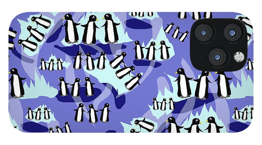 Penguins Pattern - Phone Case