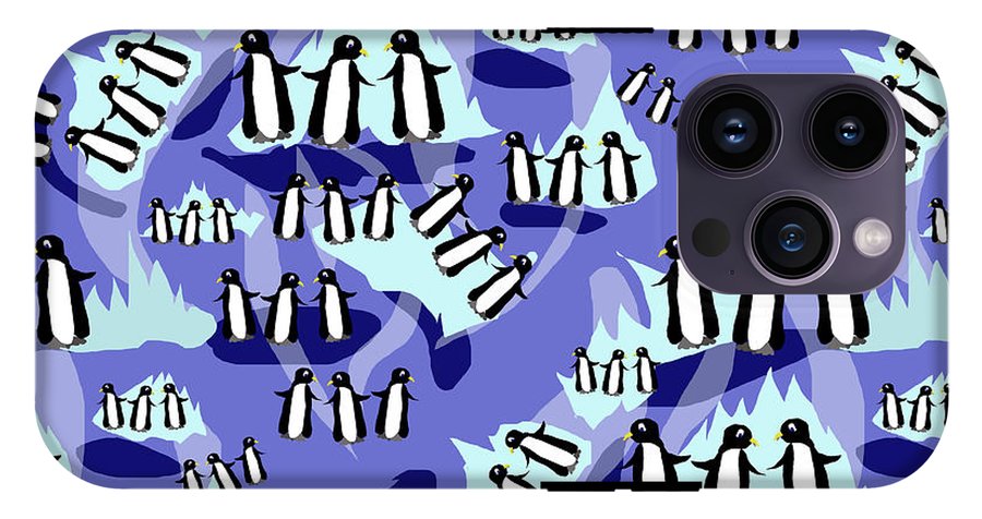 Penguins Pattern - Phone Case