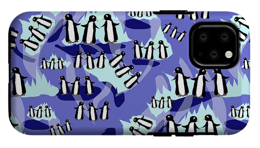 Penguins Pattern - Phone Case