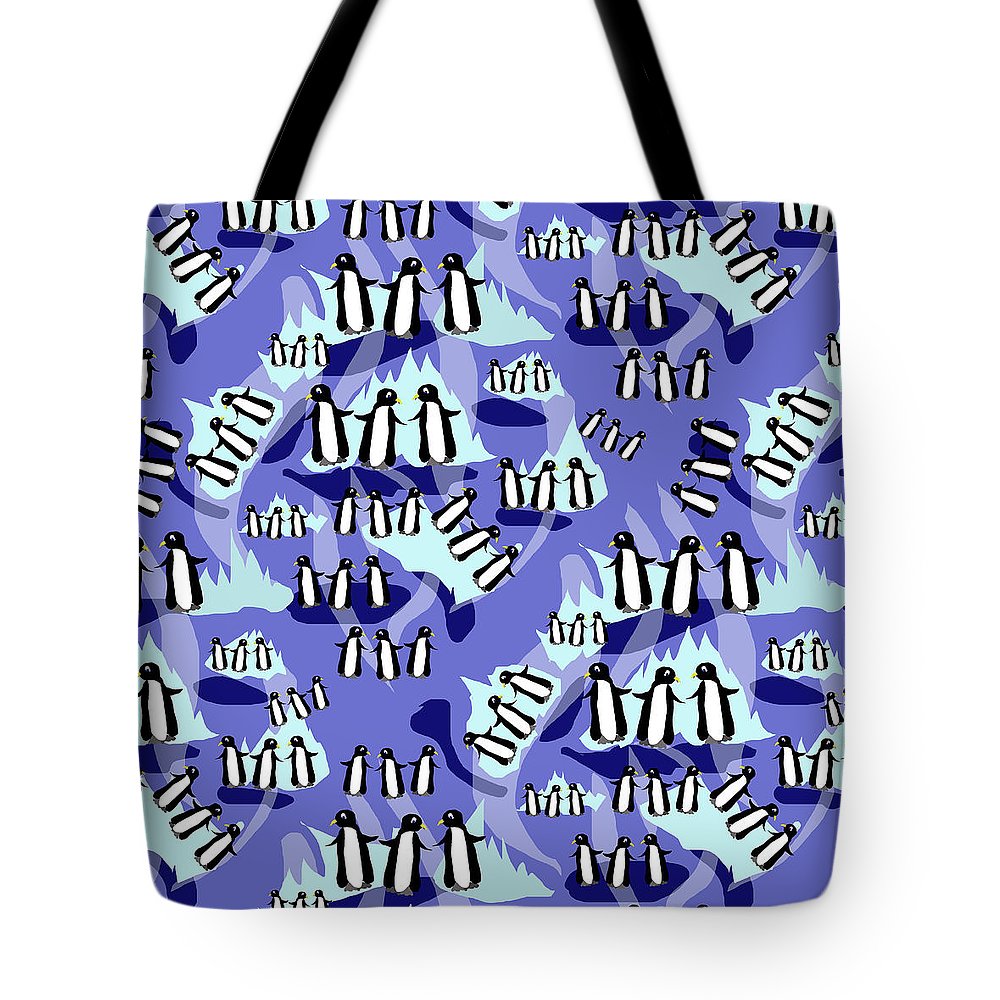 Penguins Pattern - Tote Bag